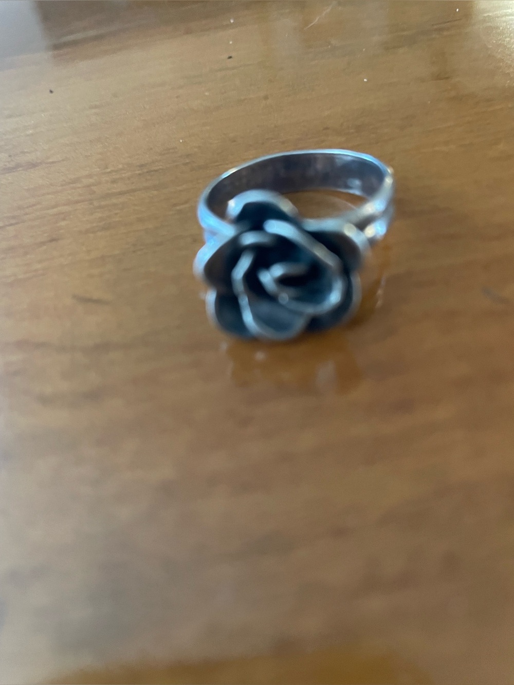 Silpada Sterling Silver Rose Ring
